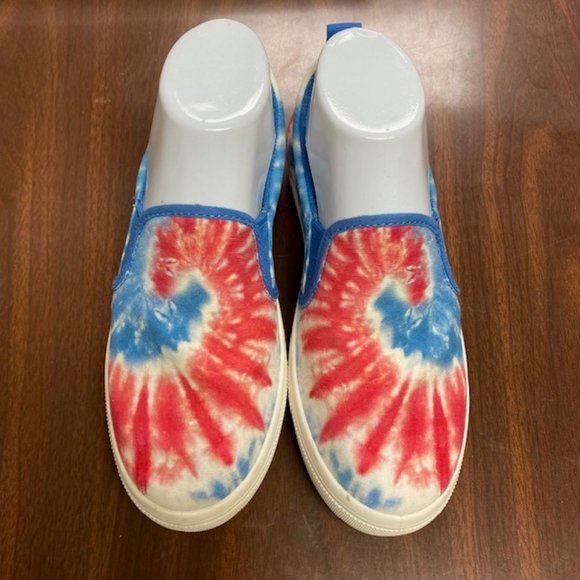 Skechers Poppy Hippie Hype Women's Slip On Tie Dye Sneakers, size‎ 7 - Picture 2 of 14